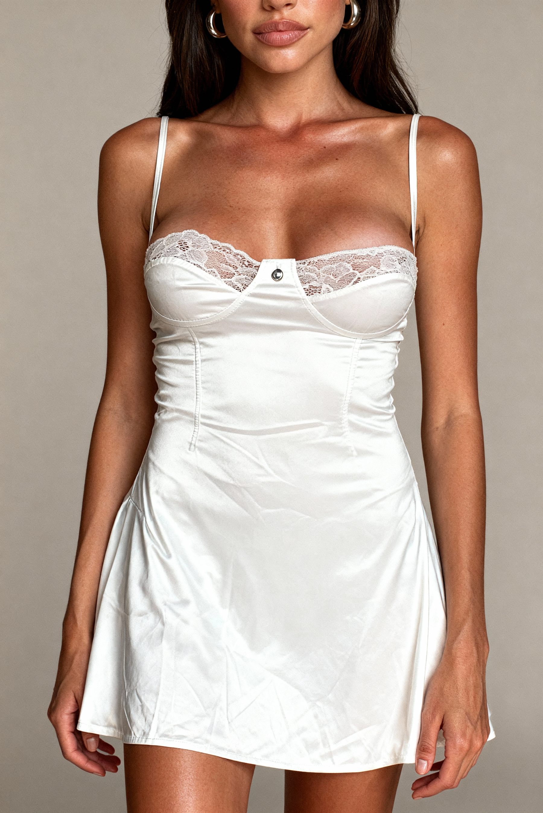 Nuisette pour femme - Isis Blanche - NAKED Underwear FR