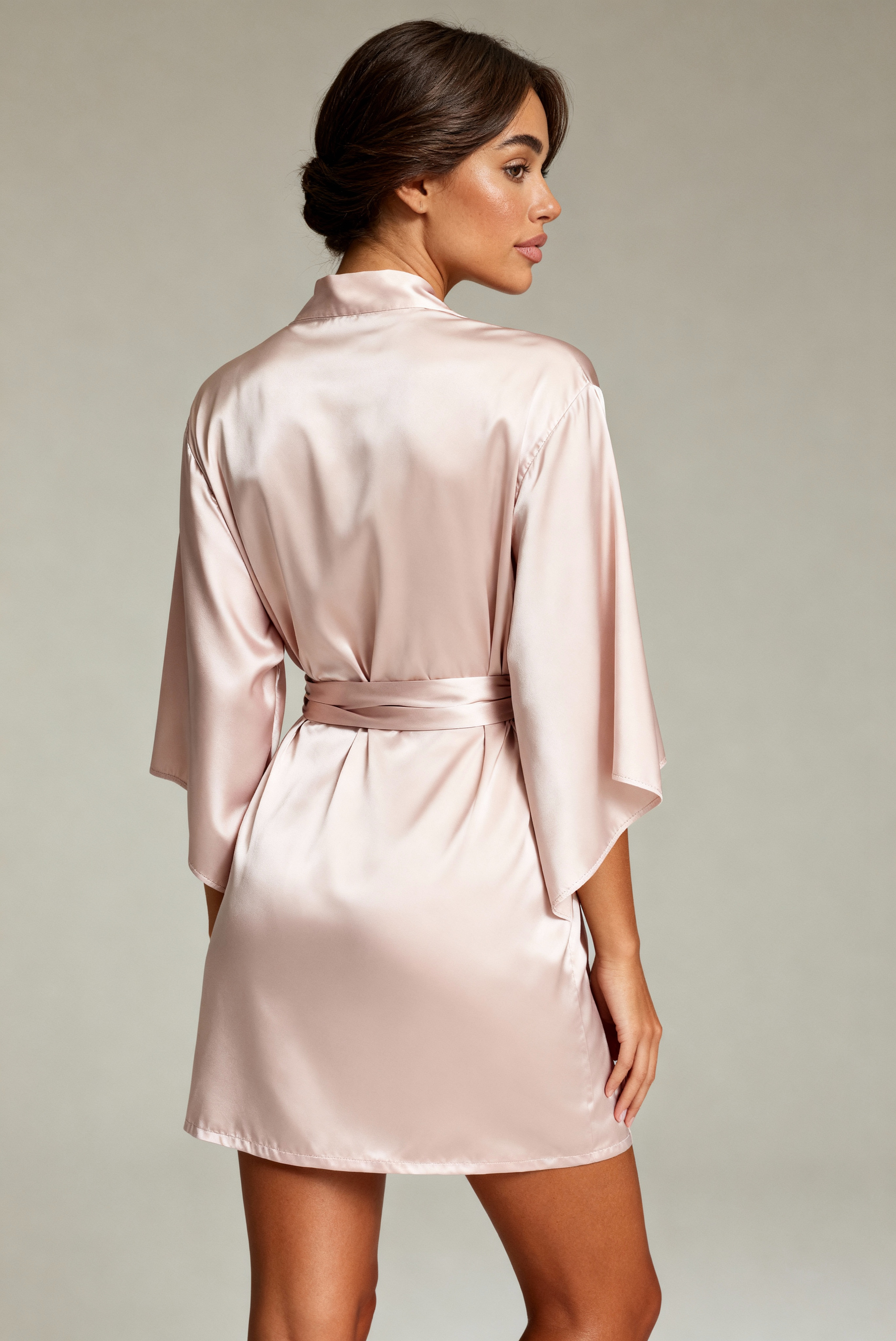 Kimono pour femme - Minuit Rose - NAKED Underwear FR