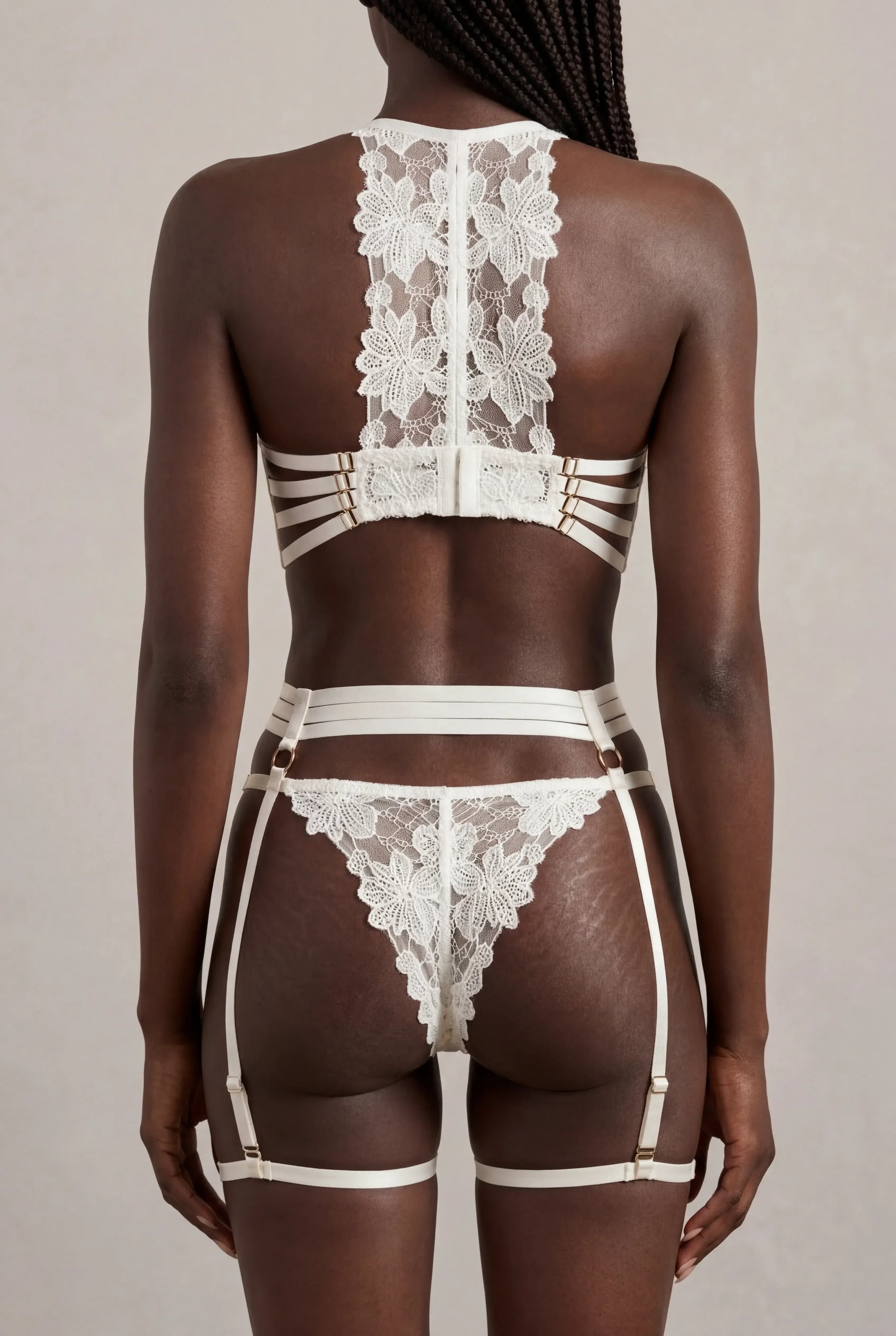 Ensemble Quatre Pi Ces Jolye Blanc
